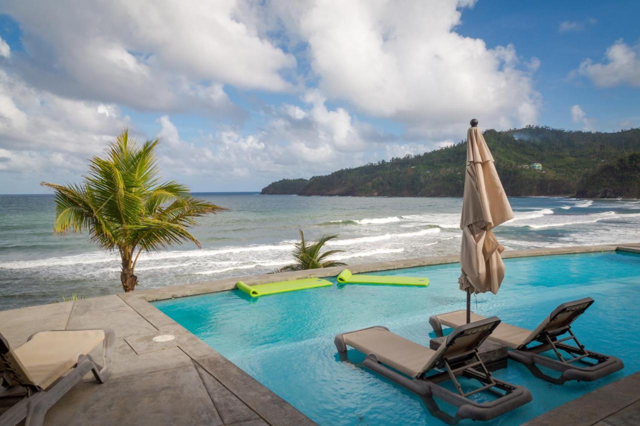 Pagua Bay House - Oceanfront Cabana'S Marigot Extérieur photo