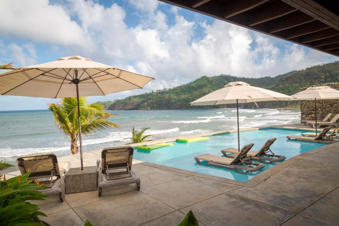 Pagua Bay House - Oceanfront Cabana'S Marigot Extérieur photo