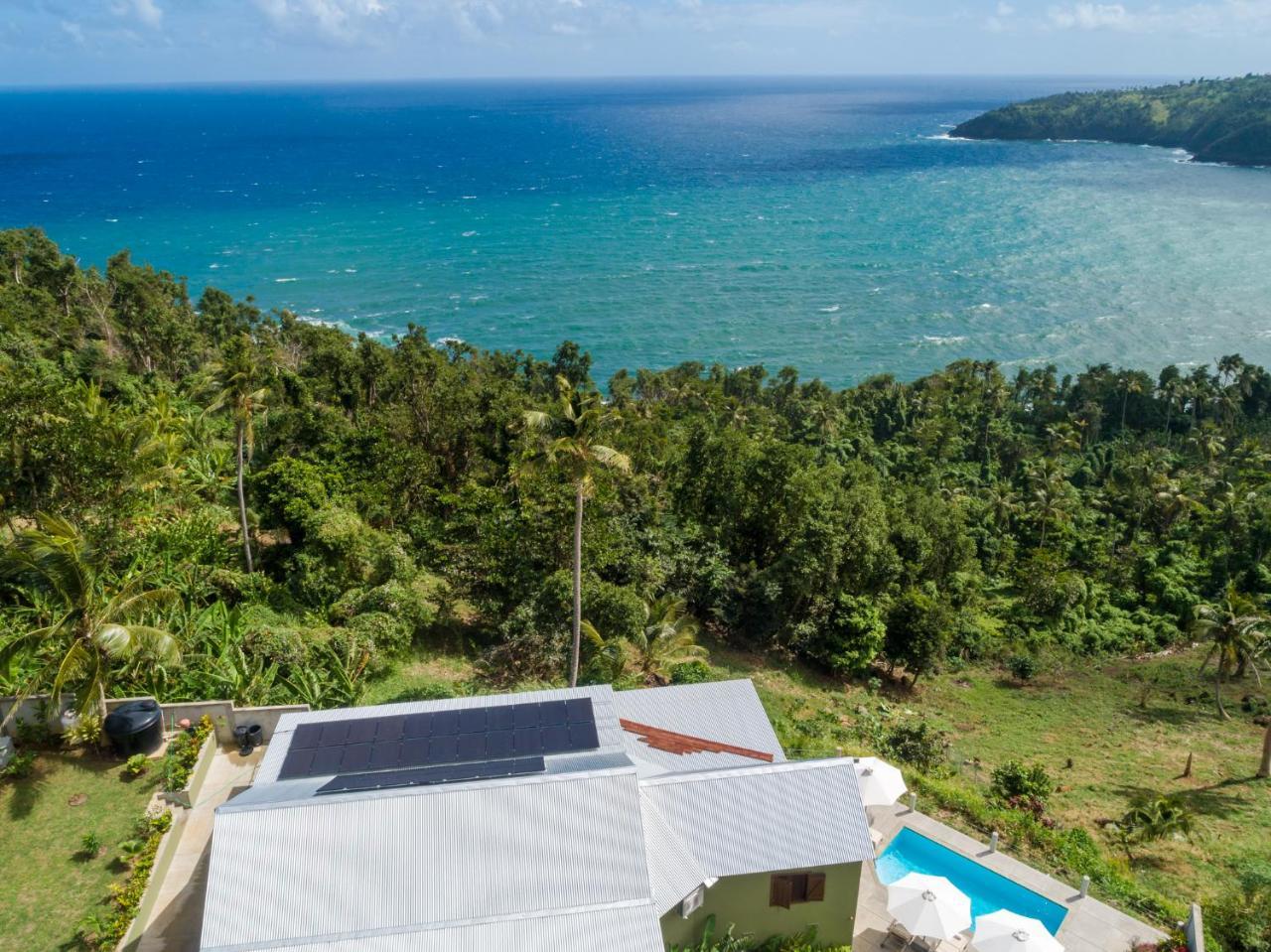 Pagua Bay House - Oceanfront Cabana'S Marigot Extérieur photo