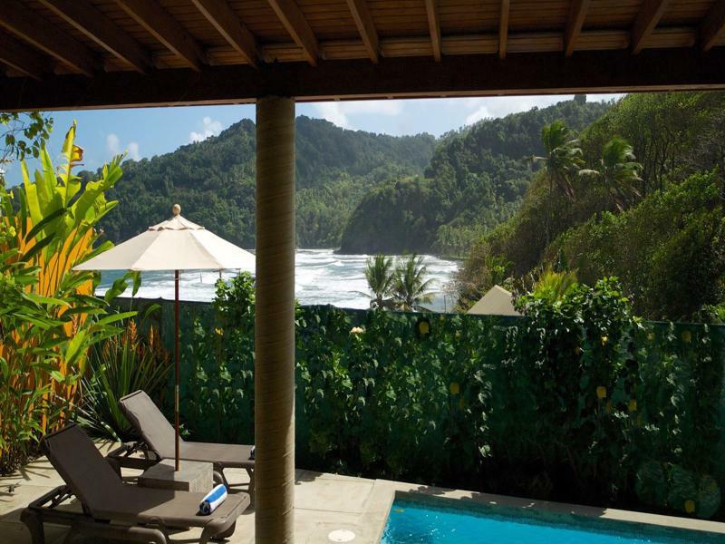 Pagua Bay House - Oceanfront Cabana'S Marigot Extérieur photo