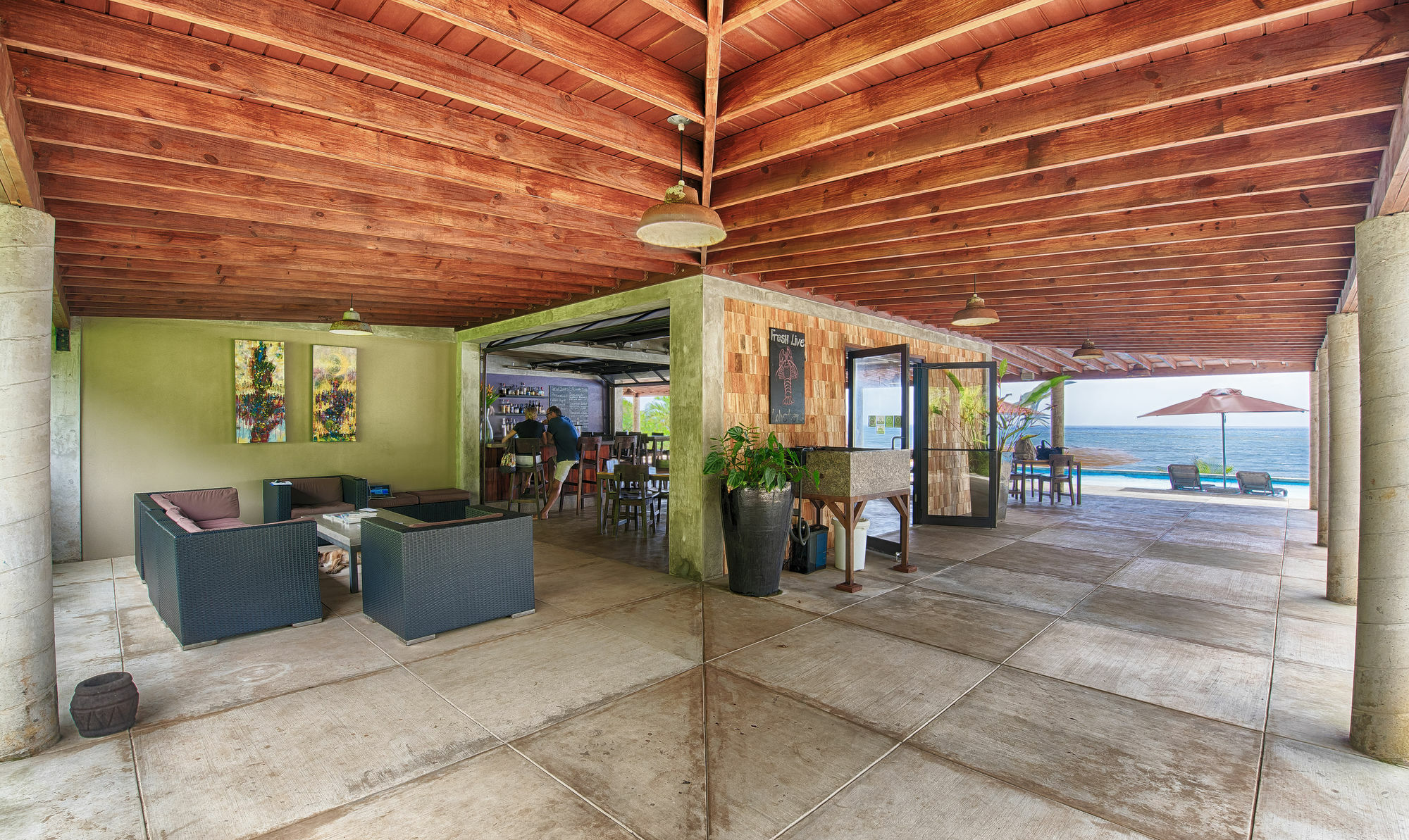 Pagua Bay House - Oceanfront Cabana'S Marigot Extérieur photo