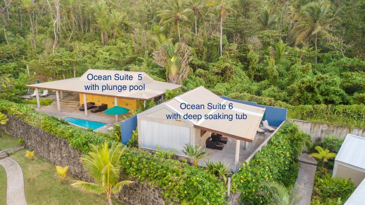 Pagua Bay House - Oceanfront Cabana'S Marigot Extérieur photo